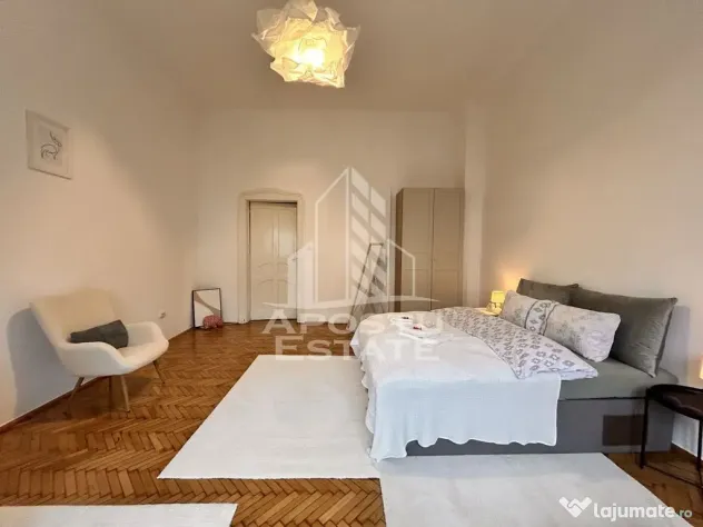 Apartament, spatios etaj 1, vedere in Piata Victoriei - Timisoara (Timis)