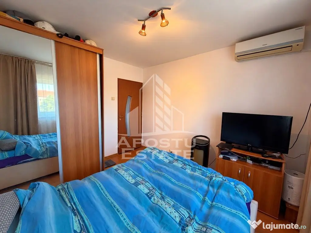 Apartament cu 2 camere de vanzare, centrala proprie, zona Aradului - Timisoara (Timis)