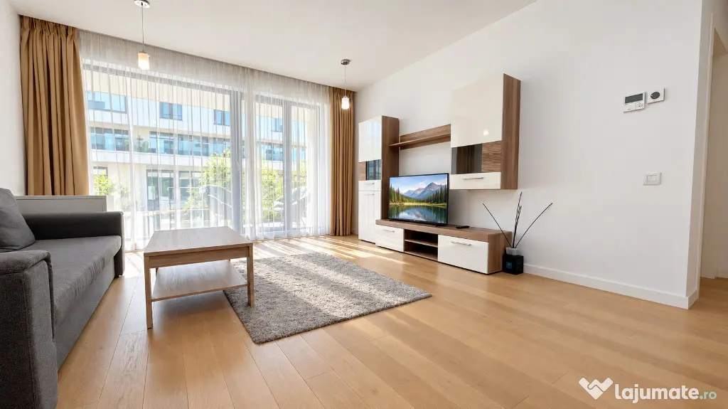 2 camere One Herastrau Plaza, etaj 7, mobilat/utilat, - Bucuresti (Bucuresti-Ilfov)