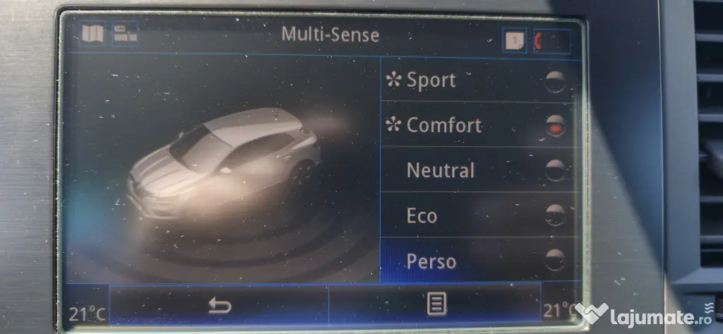 Renault Megane GT Sport - incalzire scaune