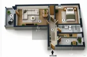 Apartament 2 camere, Oltenitei/Metrou Sun Plaza, decomandat