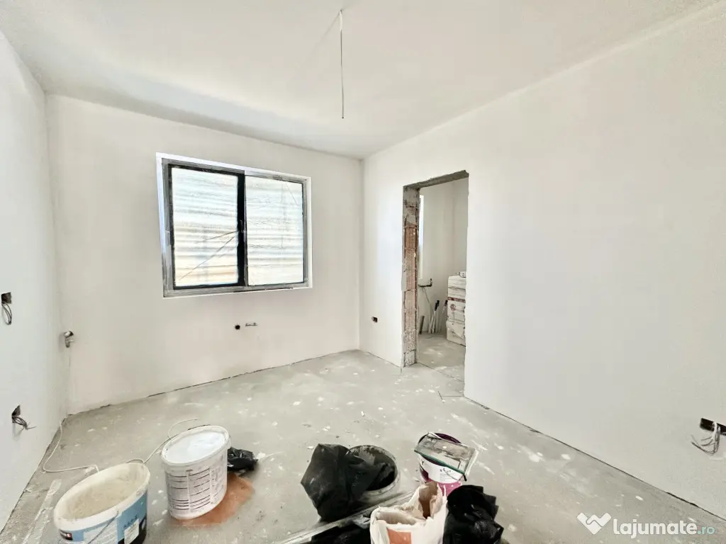 Duplex despartit prin camera tehnica | 4 camere | 115 mp uti - Mosnita Veche (Timis)