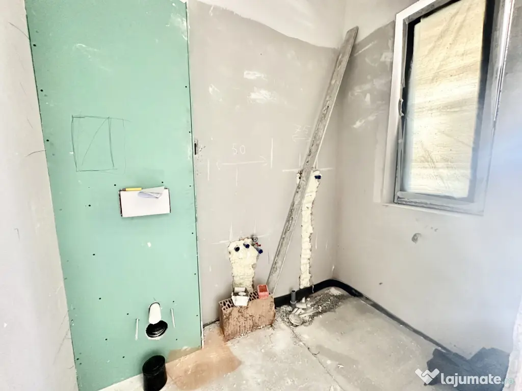 Duplex despartit prin camera tehnica | 4 camere | 115 mp uti - Mosnita Veche (Timis)