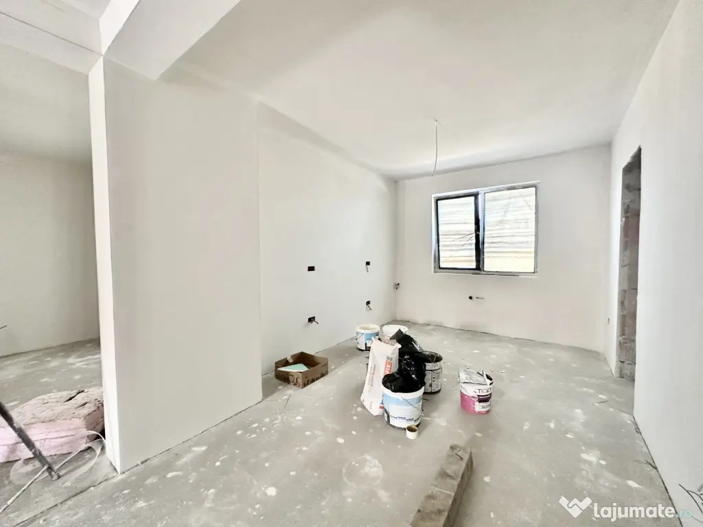Duplex despartit prin camera tehnica | 4 camere | 115 mp uti - Mosnita Veche (Timis)