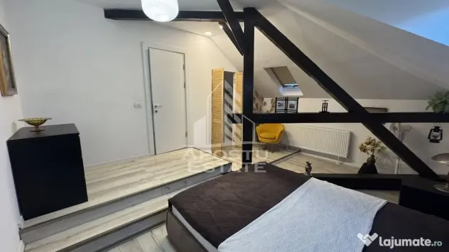 Apartament cu 3 camere la mansarda, de inchiriat, zona Balcescu - Timisoara (Timis)
