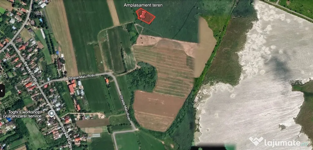 Teren Extravilan 2.500 mp, 12 €/mp, Snagov, Ilfov, COMISON 0 - Silistea Snagovului (Bucuresti-Ilfov)