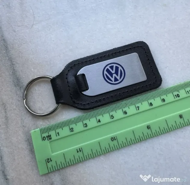 Breloc Volkswagen Original din Piele Naturala
