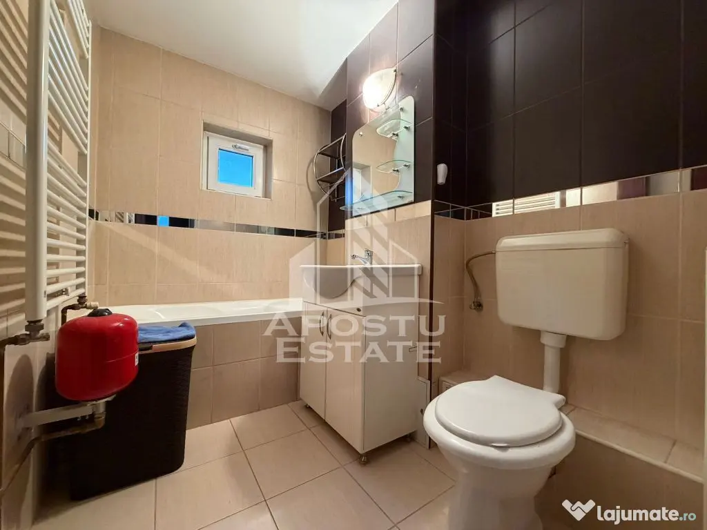 Apartament cu 2 camere, semidecomandat,centrala proprie,zona Girocului - Timisoara (Timis)