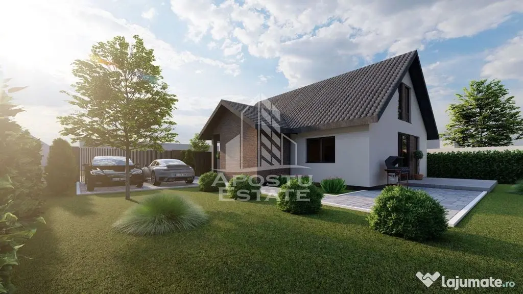 Casa individuala cu teren 520 mp in Giroc - Giroc (Timis)