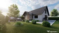 Casa individuala cu teren 520 mp in Giroc