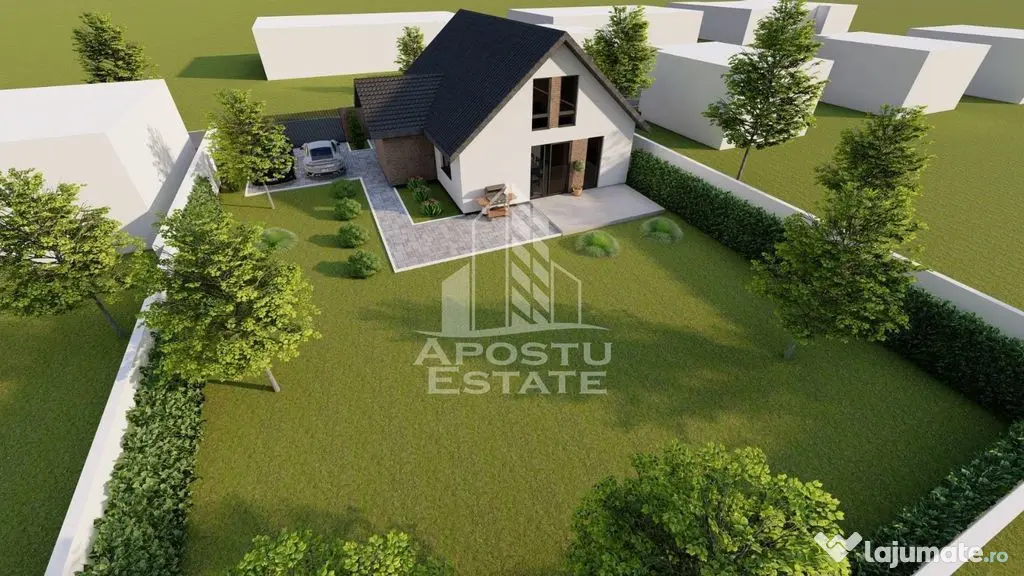 Casa individuala cu teren 520 mp in Giroc - Giroc (Timis)