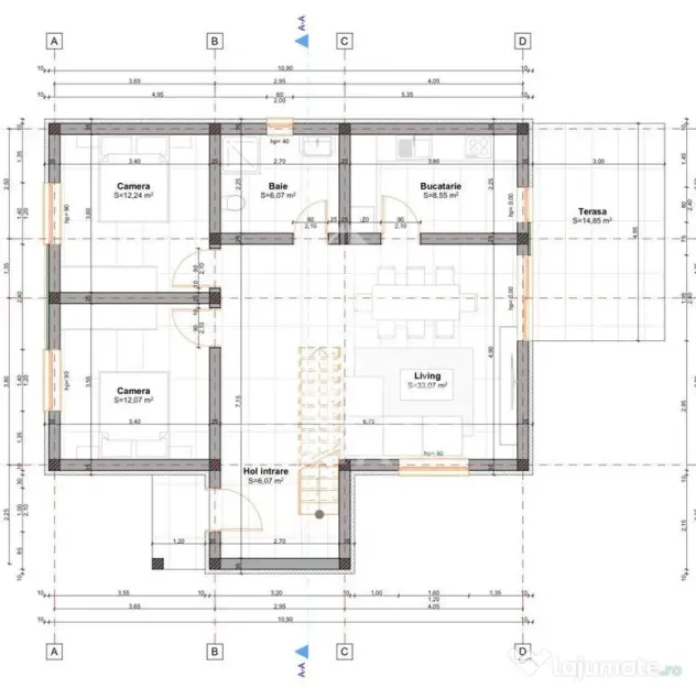 Casa individuala cu teren 520 mp in Giroc - Giroc (Timis)