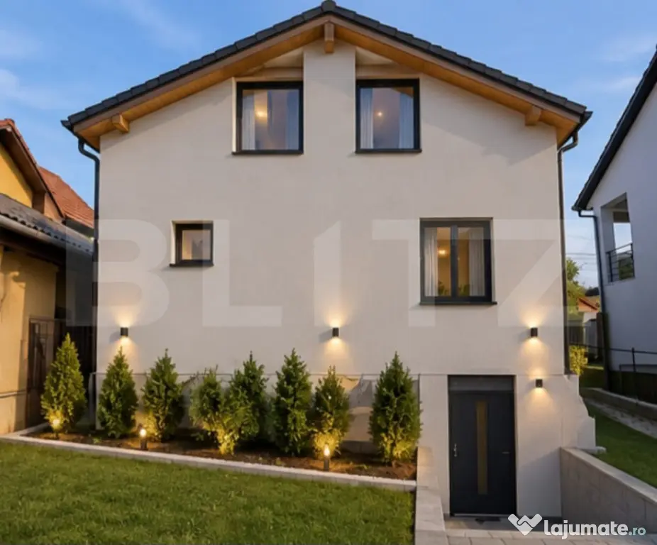 Casa individuala, 210 mp utili, 250 mp de teren, zona Strazi - Cluj-Napoca (Cluj)