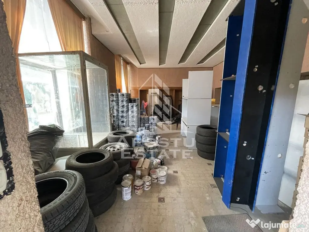Spatiu comercial 250 mp, pe colt, vitrina generoasa, Sinaia, Timisoara - Timisoara (Timis)
