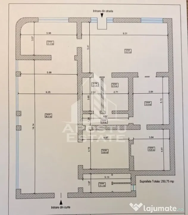 Spatiu comercial 250 mp, pe colt, vitrina generoasa, Sinaia, Timisoara - Timisoara (Timis)