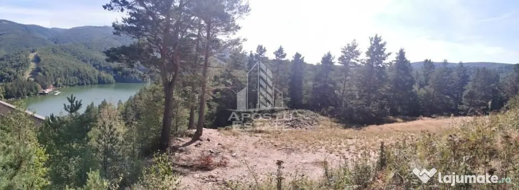 Teren intravilan, 2000mp, cu vedere panoramica spre lacul Valiug - Valiug (Caras-Severin)
