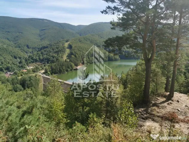 Teren intravilan, 2000mp, cu vedere panoramica spre lacul Valiug - Valiug (Caras-Severin)