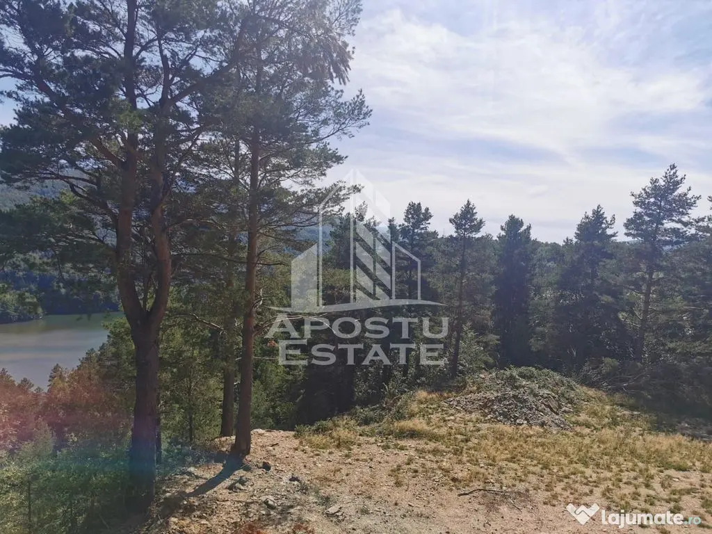 Teren intravilan, 2000mp, cu vedere panoramica spre lacul Valiug - Valiug (Caras-Severin)