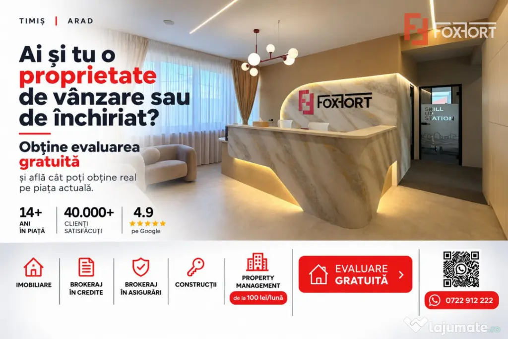 Apartament cu 2 camere de vanzare in zona Torontalului - Tim - Timisoara (Timis)