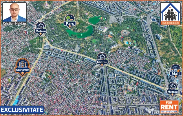 De inchiriat: Apartament 2 camere | Eroii Revolutiei - Sos Giurgiului