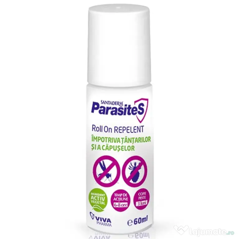 VIVA PHARMA ROLL ON REPELENT IMPOTRIVA TANTARILOR SI CAPUSELOR 60ml