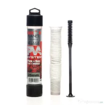 SENZOR PLANET KIT PLASA SOLUBILA SLOW MELT 25mm SENZOR PVA SYSTEM + TIJA COMPRESIE, 5m