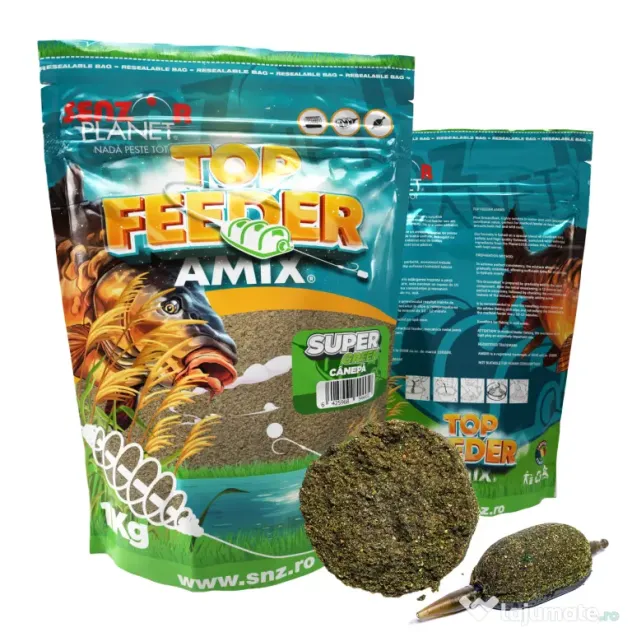 SENZOR PLANET TOP FEEDER AMIX METHOD SUPER GREEN 1kg