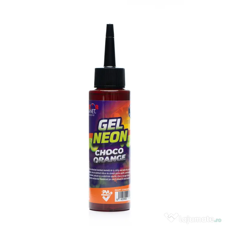 SENZOR PLANET GEL NEON FEEDER CHOCO ORANGE 100ml
