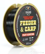 CRALUSSO FIR MONOFILAMENT CRALUSSO FEEDER & CRAP FAST SINKING, 300m 0.18mm