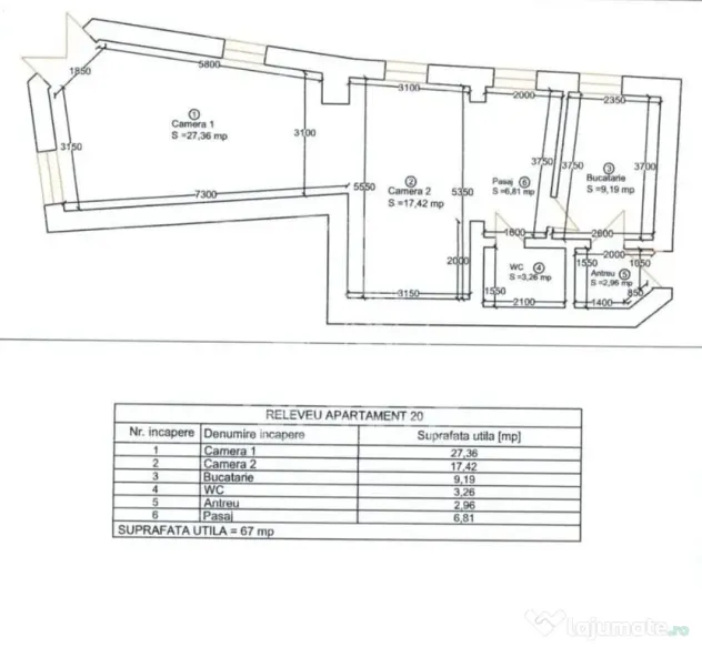Spatiu pentru birouri si alte activitati, 67 mp, Zona Dorobantilor - Timisoara (Timis)