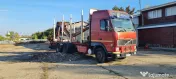 Volvo fh16 cu macara forestiera + remorca 