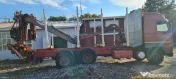 Volvo fh16 cu macara forestiera + remorca 