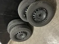 Vând  jante+cauciucuri de iarnă pentru grupul vag ( Vw , Audi , Skoda ) 5x112 
