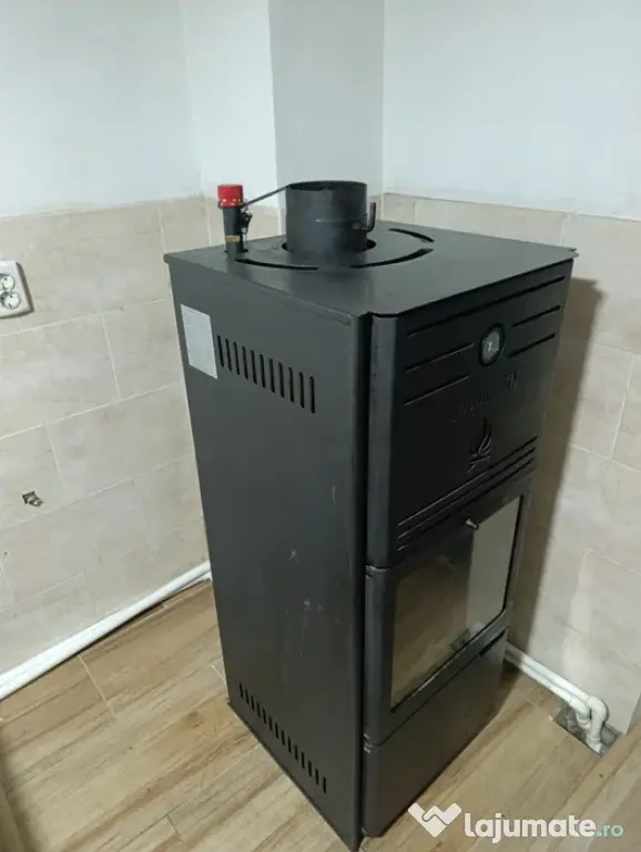 Termoșemineu pe lemne Aqua Plus 30 kw