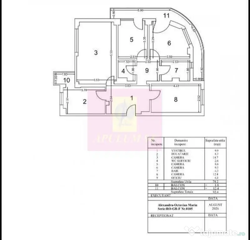 Apartament 4 camere rondul Bucur Obor - Bucuresti (Bucuresti-Ilfov)