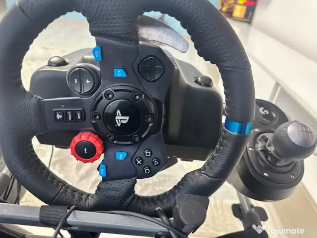 Vând SET COMPLET SIM RACING – Logitech G29 + Schimbător + Playseat Challenge X