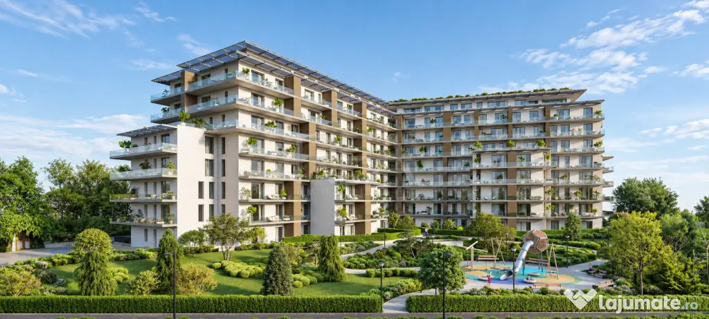 3 camere construcție, terasă 46mp cu parcare inclusa, zona - Bucuresti (Bucuresti-Ilfov)