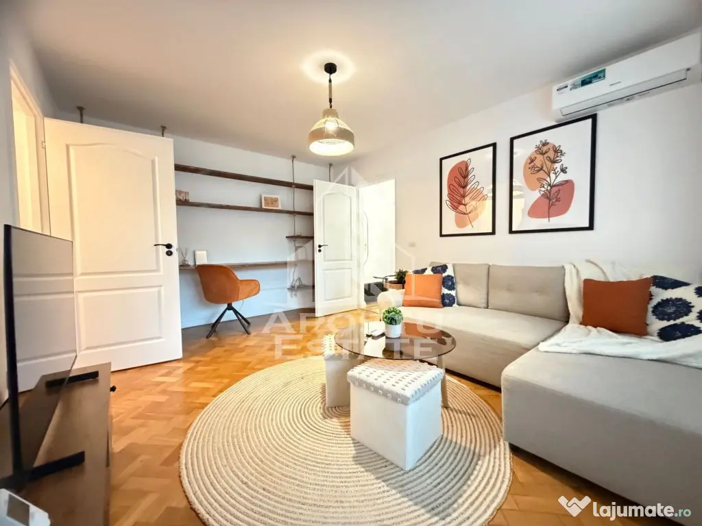 Apartament cu 2 camere, centrala proprie, zona Tipografilor, Timisoara - Timisoara (Timis)