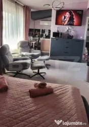Apartament cu 1 cameră de lux, terasă și parcare - Deva 
