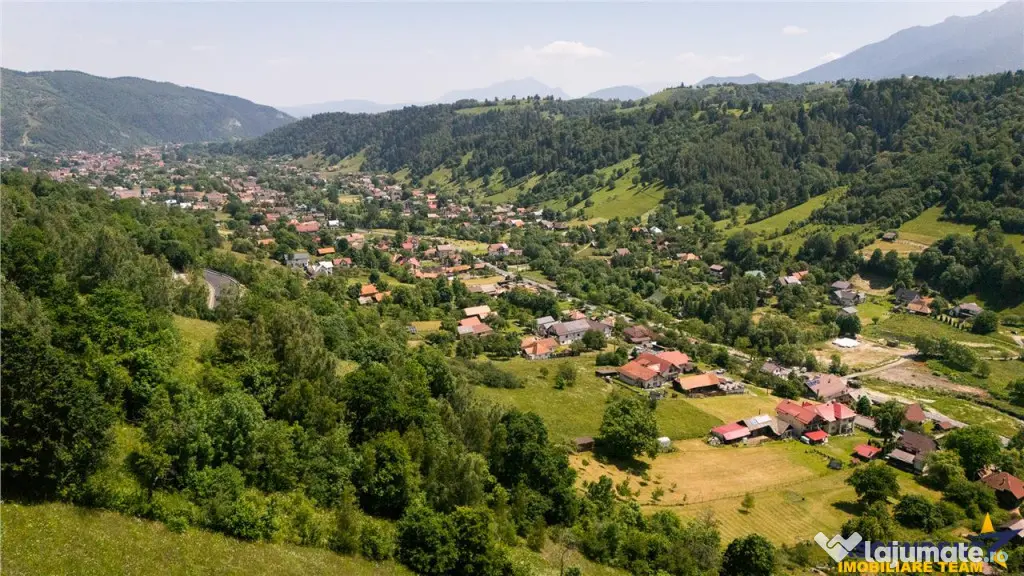 Teren 1.450 mp intravilan, la DN, cu priveliste de carte pos - Brasov (Brasov)