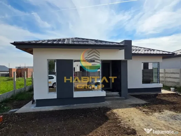 Casă parter, 3 camere decomandate, 2 băi, încălzire pardoseală, 375mp teren - Berceni (Bucuresti-Ilfov)