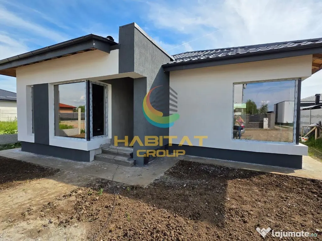 Casă parter, 3 camere decomandate, 2 băi, încălzire pardoseală, 375mp teren - Berceni (Bucuresti-Ilfov)