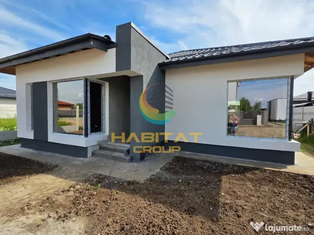 Casă parter, 3 camere decomandate, 2 băi, încălzire pardoseală, 375mp teren - Berceni (Bucuresti-Ilfov)