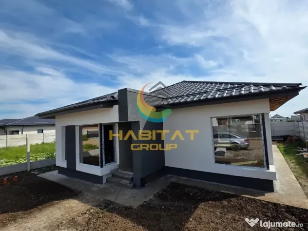 Casă parter, 3 camere decomandate, 2 băi, încălzire pardoseală, 375mp teren - Berceni (Bucuresti-Ilfov)