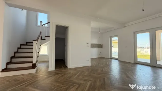Duplex 120mp | Toate utilitatile | La asfalt | Finisaje supe - Mosnita Noua (Timis)