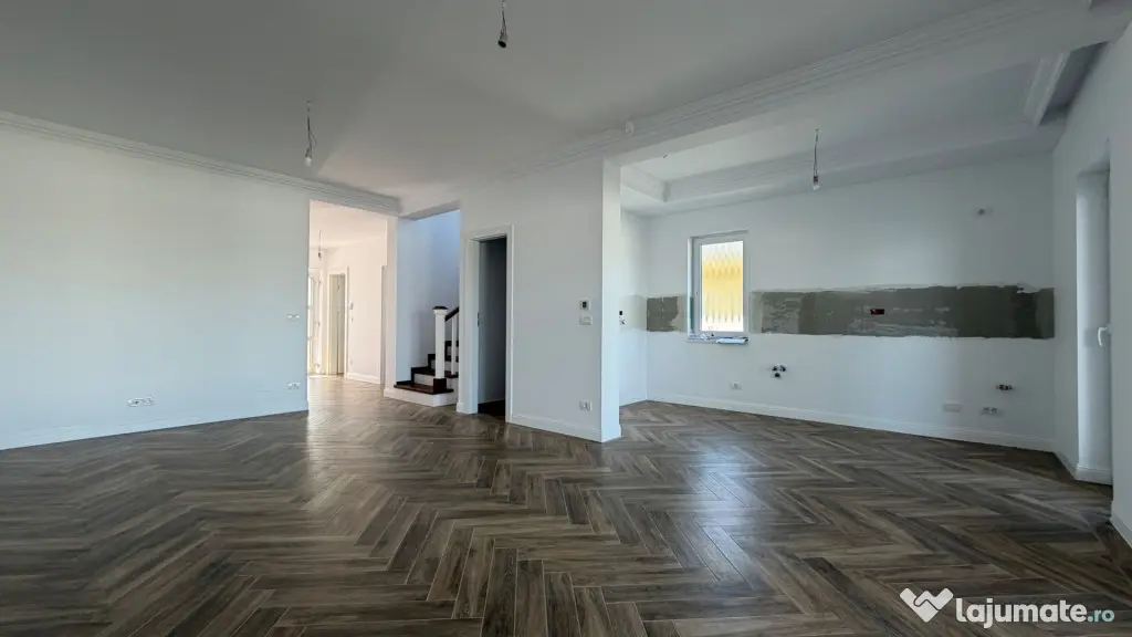 Duplex 120mp | Toate utilitatile | La asfalt | Finisaje supe - Mosnita Noua (Timis)