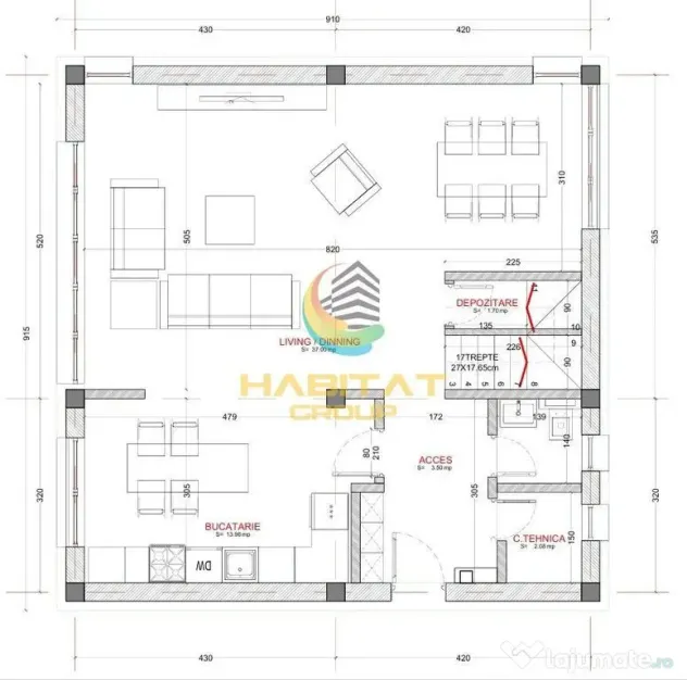 Pallady vila individuala 5 camere 126 mp + curte 246 mp - Bucuresti (Bucuresti-Ilfov)