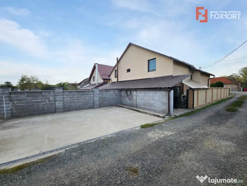 Casa individuala 4 camere P+M, teren 468 mp, constructie 201 - Lipova (Arad)