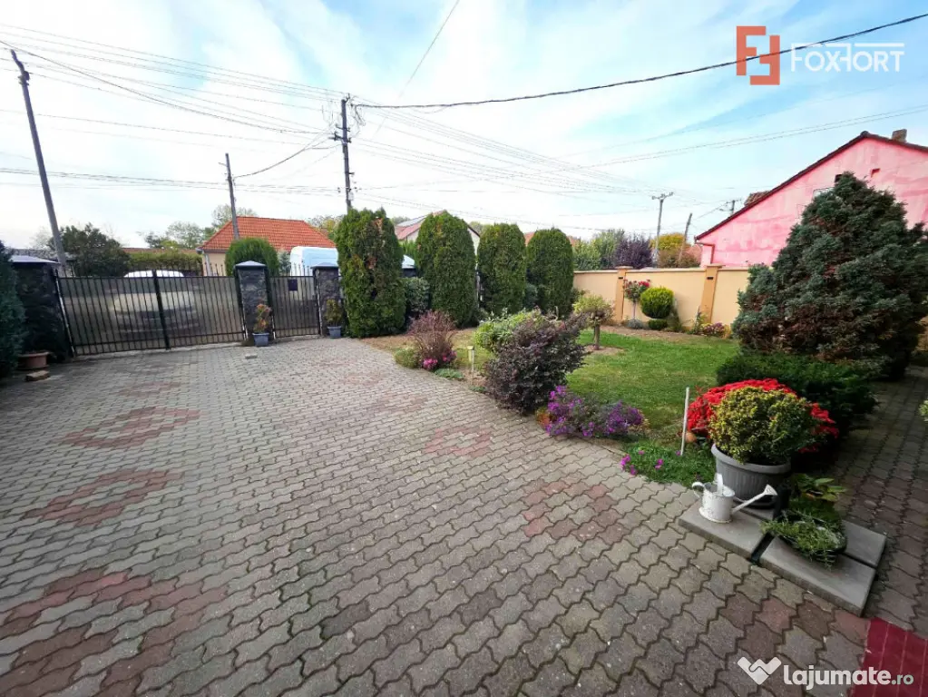 Casa individuala 4 camere P+M, teren 468 mp, constructie 201 - Lipova (Arad)