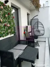 Apartament 2 camere, mobilat de lux, terasă generoasă | Unirii 